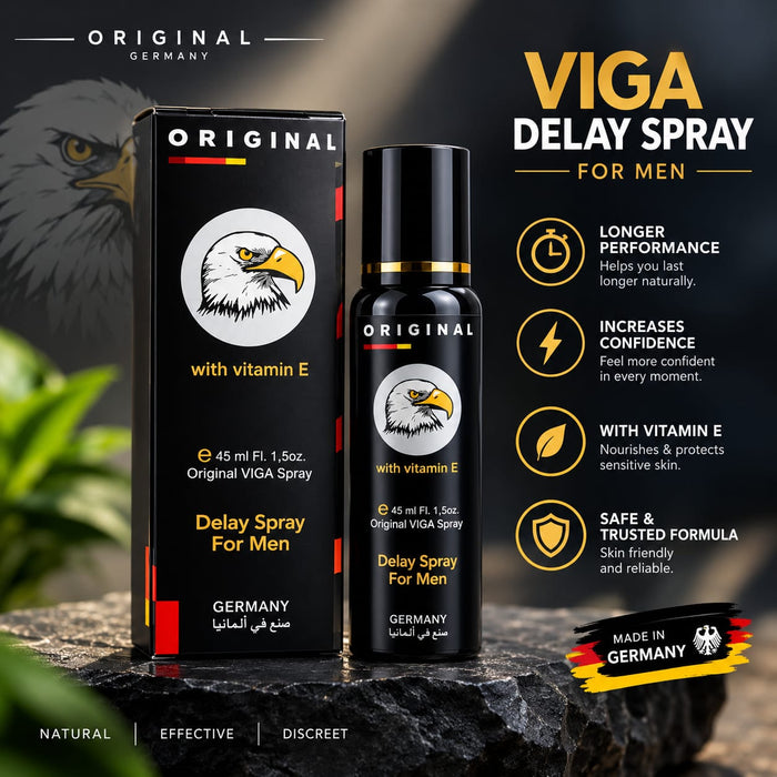 Viga Delay Spray for Men – Long-Lasting Performance & Intimate Care