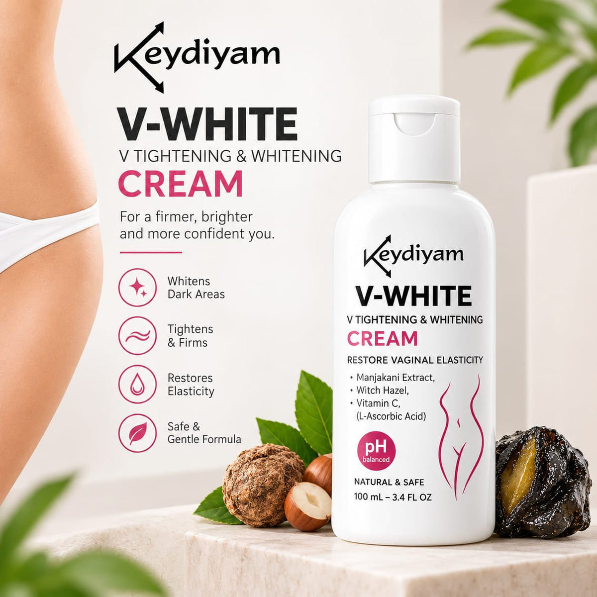 Vagina  Intimate Tightening & Brightening Cream