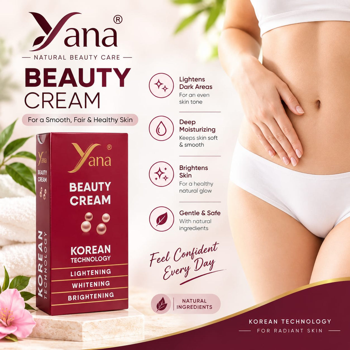 Yana Private Part Lightening Cream